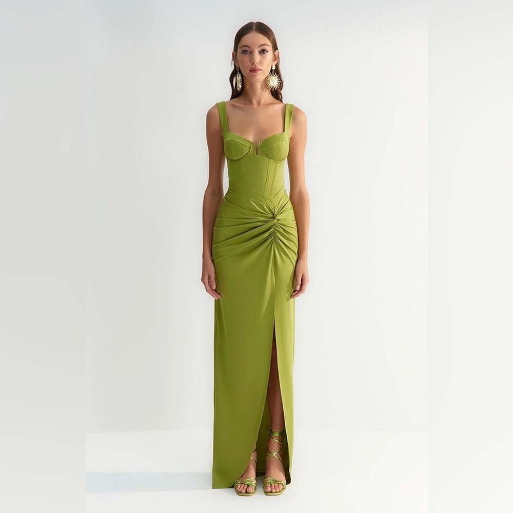 Warehouse Green Wedding Dress